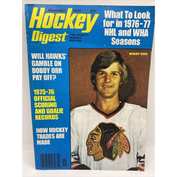 9 Hockey Digest Magazines NHL 1975-1978 Bobby Orr Denis Potvin Jean Ratelle - Picture 6 of 16